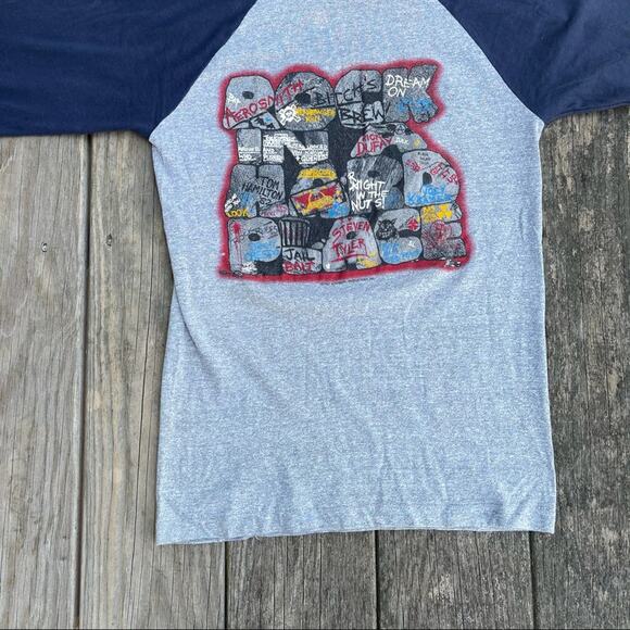 Aerosmith 80s Concert Band Rock Hard Place T Shirt - Picture 11 of 11